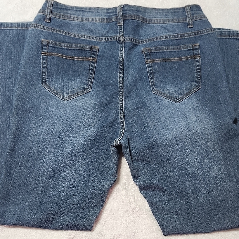 Ashley Stewart Blue Skinny Jeans - Picture 9 of 11